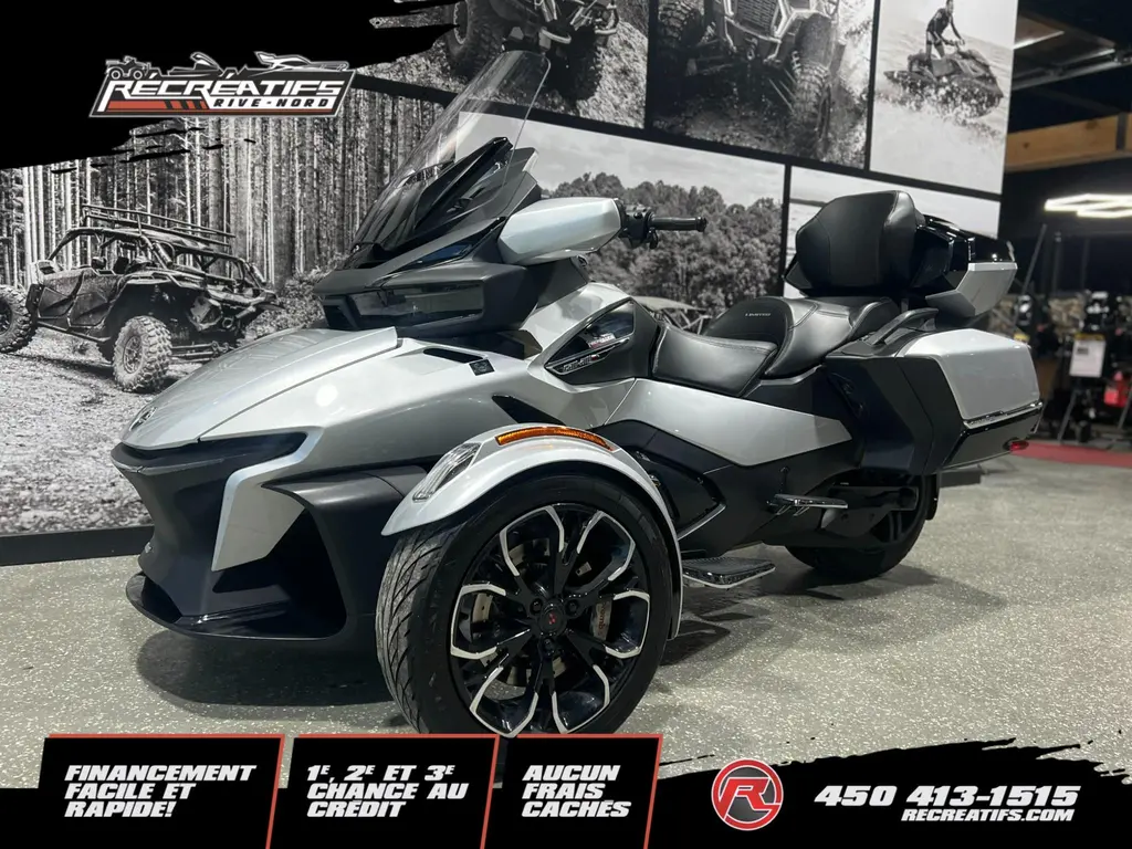 Can-Am SPYDER RT LIMITED SE6 2022 - **SUSPENSION ARRIERE A L'AIR!!**