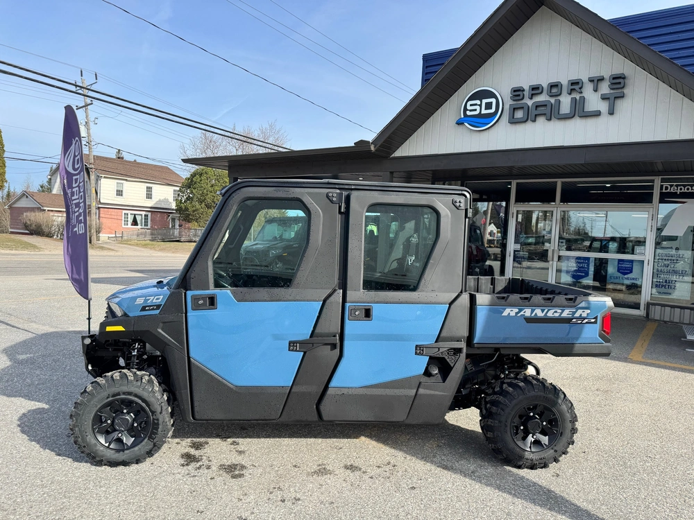 2026 Polaris Ranger Crew Sp 570 Northstar Zenith Blue alt