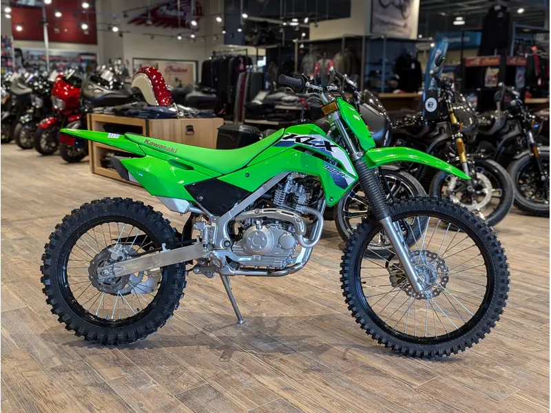 2026 Kawasaki KLX140R F // Lime Green thumbnail 2