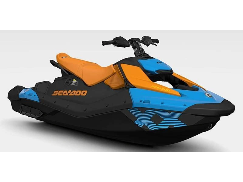 2026 Sea-doo Spark Trixx 90hp 3up - Blue/orange alt