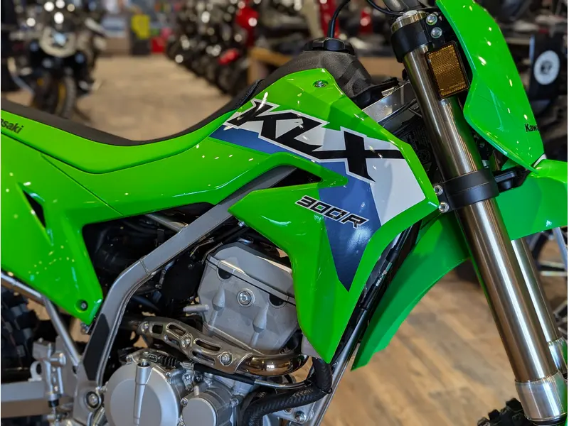 2026 Kawasaki KLX300R // Lime Green thumbnail 7