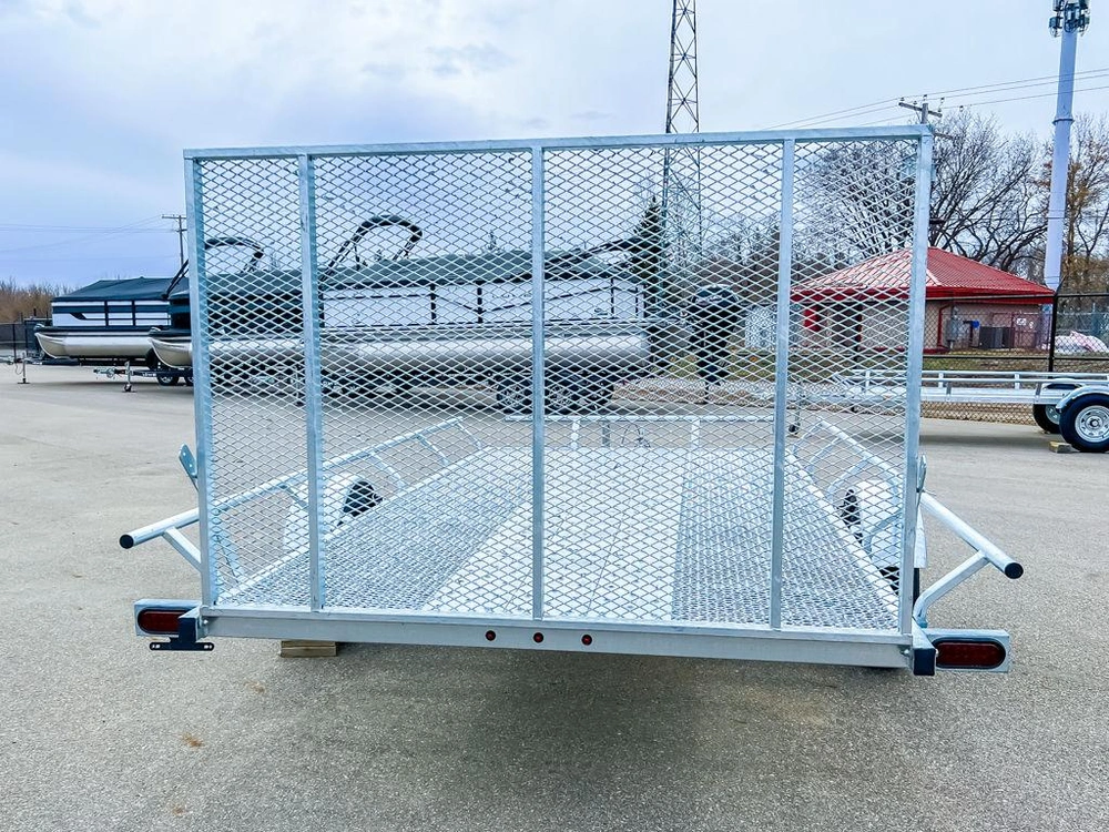 2025 Marlon Rat-04 14x6 Galvantized Utililty Trailer alt
