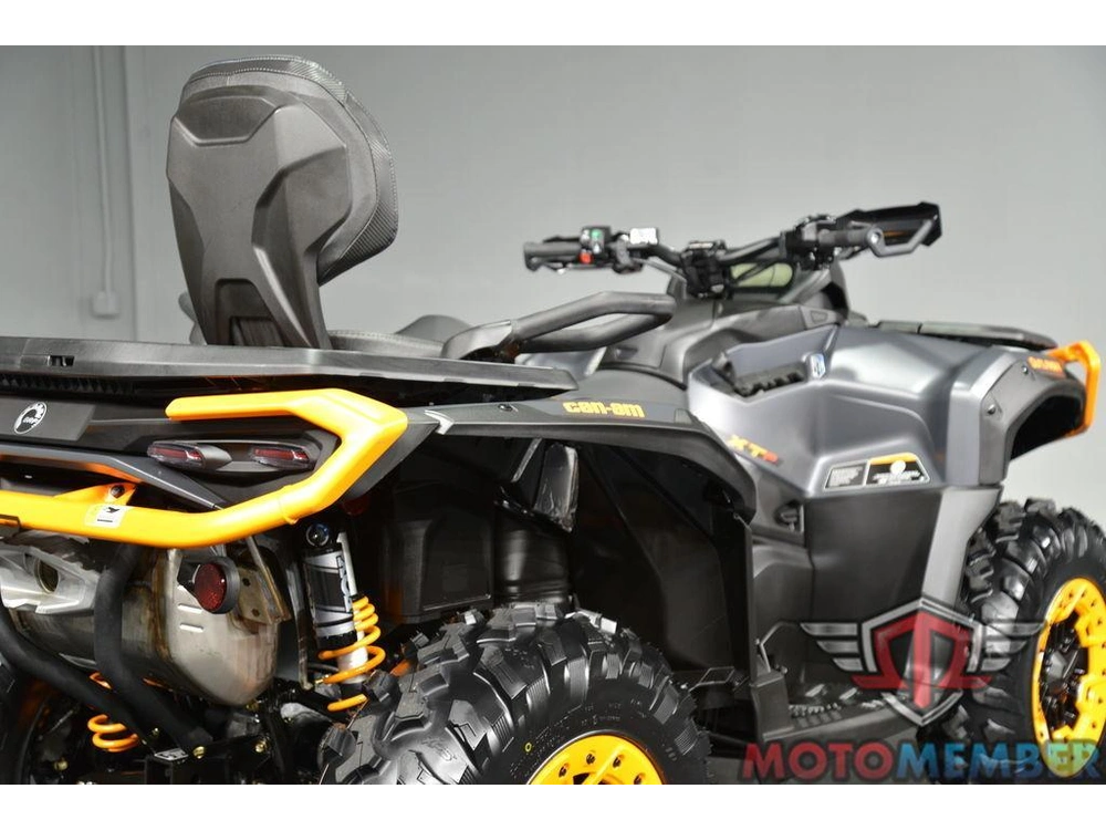 2026 Can-am Outlander Max Xt-p 1000r Mineral Grey & Orange Crush alt