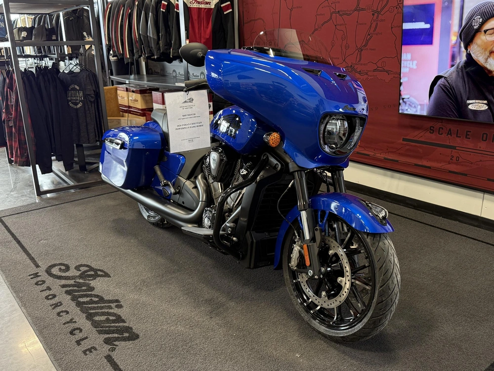 2026 Indian Motorcycle Chieftain Pp Dh, Deep Blue Metallic, 49st Dark Horse® alt