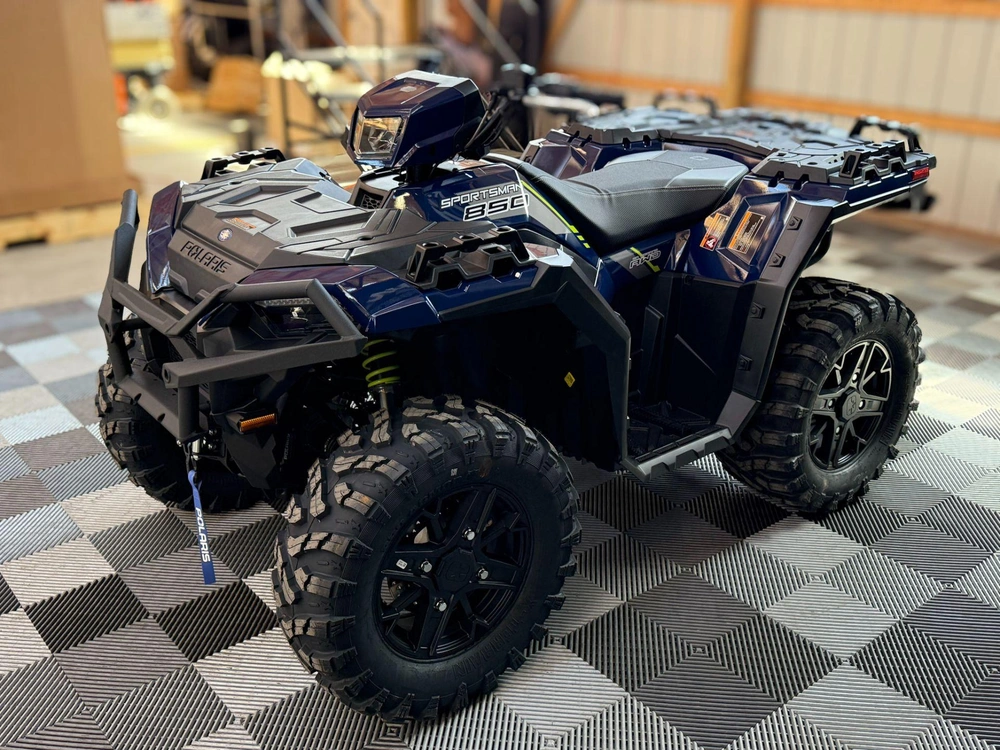 2026 Polaris Sportsman 850 Trail Springfield Blue Trail alt