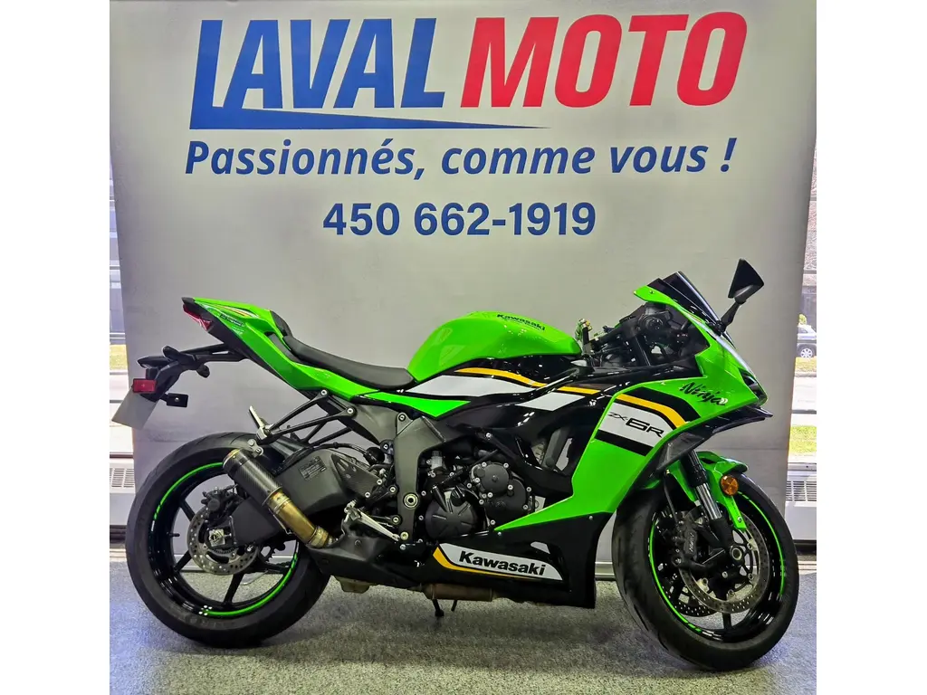 かつ Used 2025 Kawasaki ZX636 ABS in Laval - Laval Moto