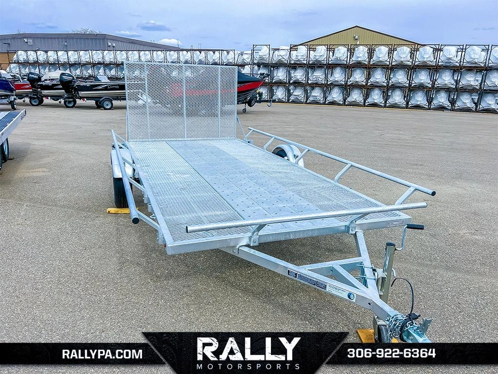 2025 Marlon Rat-04 14x6 Galvantized Utililty Trailer alt