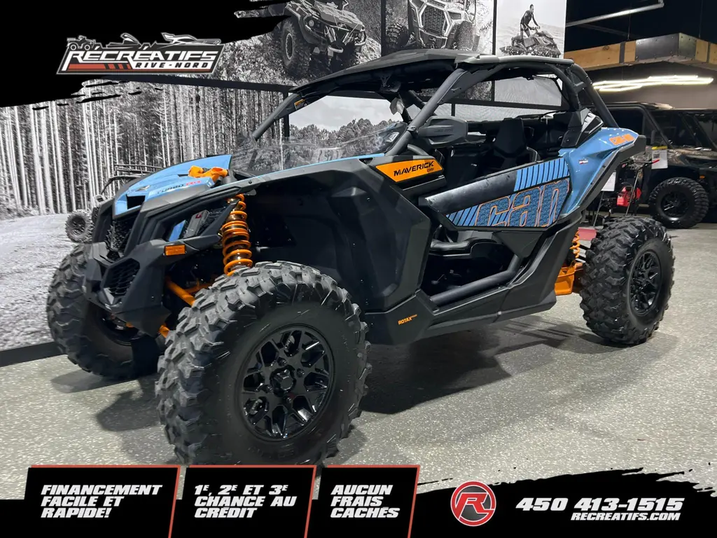 Can-Am MAVERICK X3 MAX DS TURBO RR **TRES BAS KILOMÉTRAGE!!** 2025
