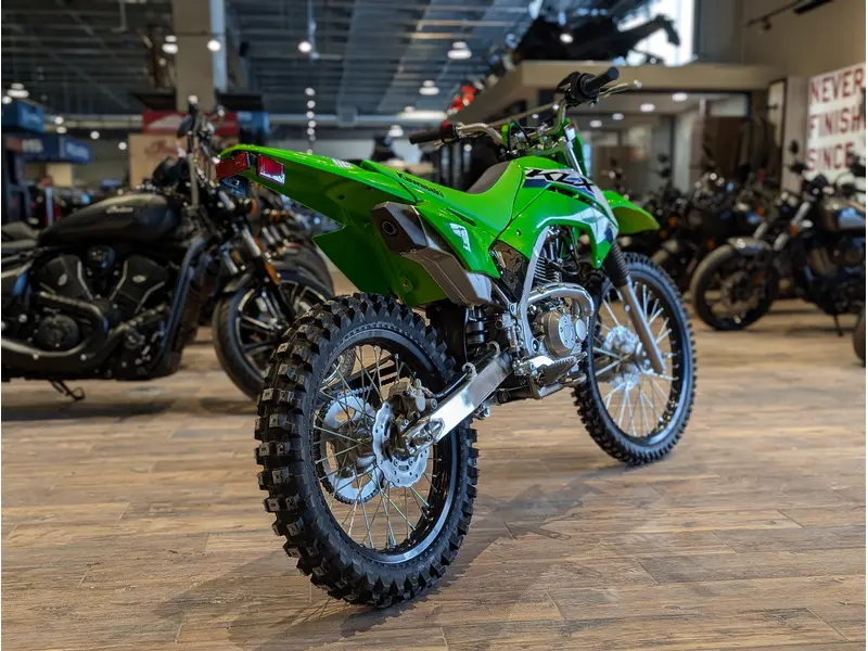 2026 Kawasaki KLX140R F // Lime Green thumbnail 11