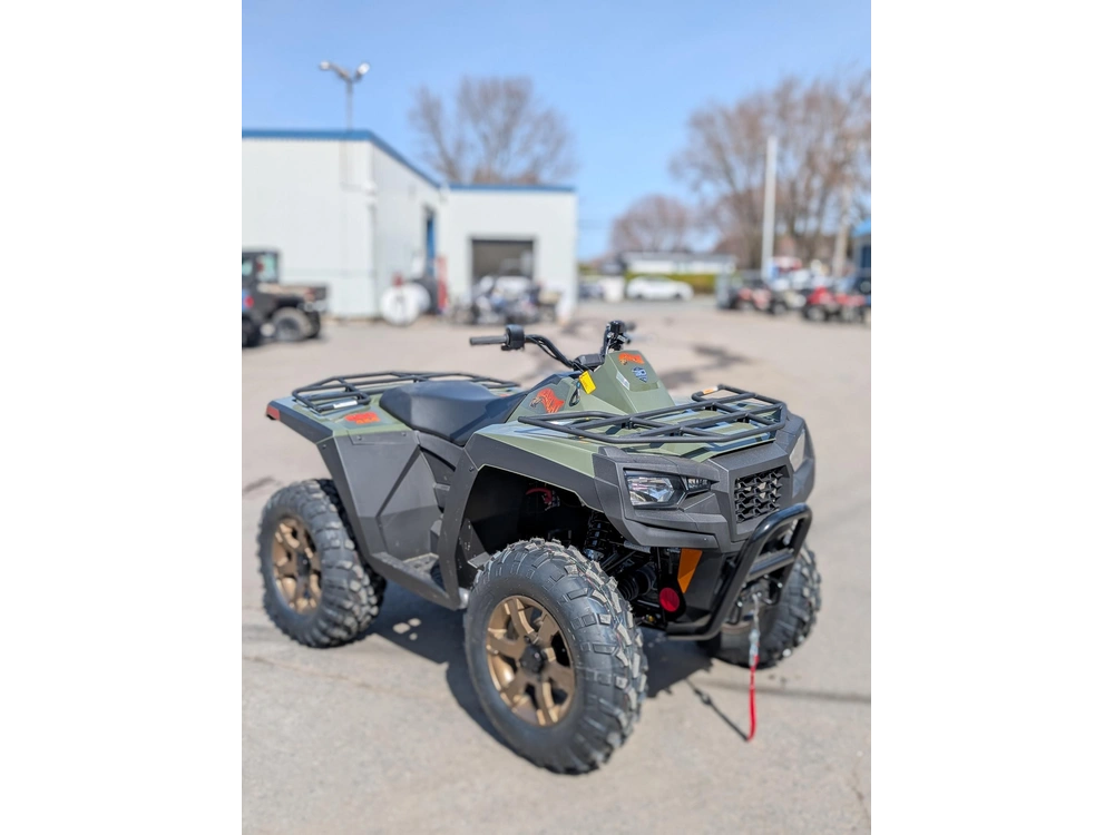 2026 Arctic Cat Bearcat 600 🎯 Vtt Travail Robuste Chasse Forêt 4x4 Traction Ferme Polyvalent Fiable 🟢 alt