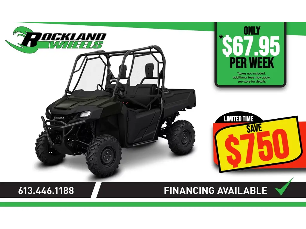 2026 Honda PIONEER 700-2P DELUXE