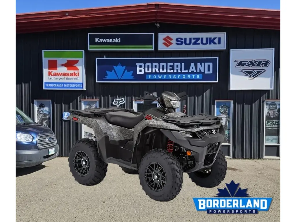 2026 Suzuki KingQuad 500 AXi Power Steering SE - Cast Carbon