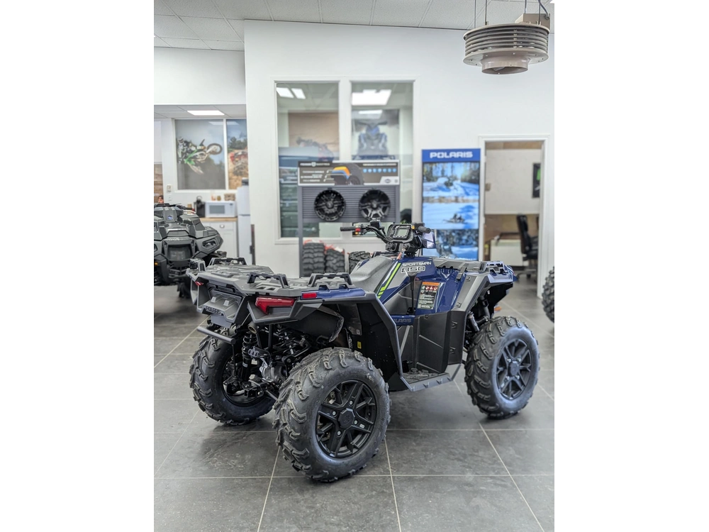 2026 Polaris Sportsman 850 Premium Springfield Blue | 🌍 Concurrents : Outlander 850 / Cforce 1000 🌍 | alt