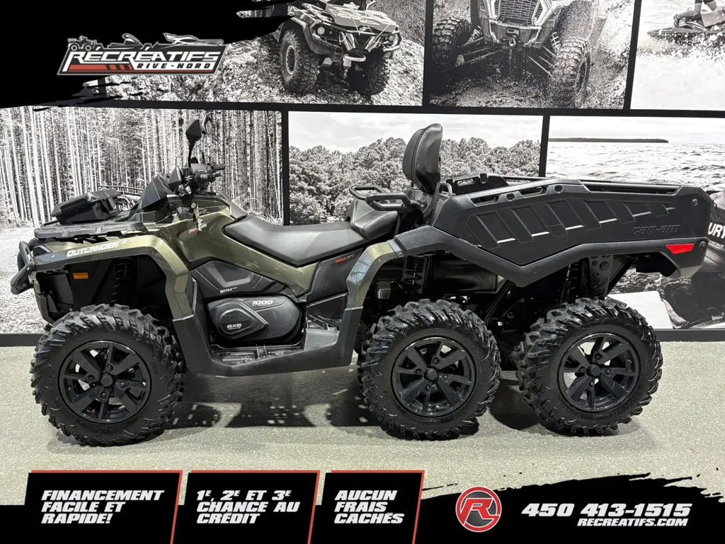 Can-Am OUTLANDER MAX 1000 XT 6X6 2023 - **BAS KILOMÉTRAGE!!**