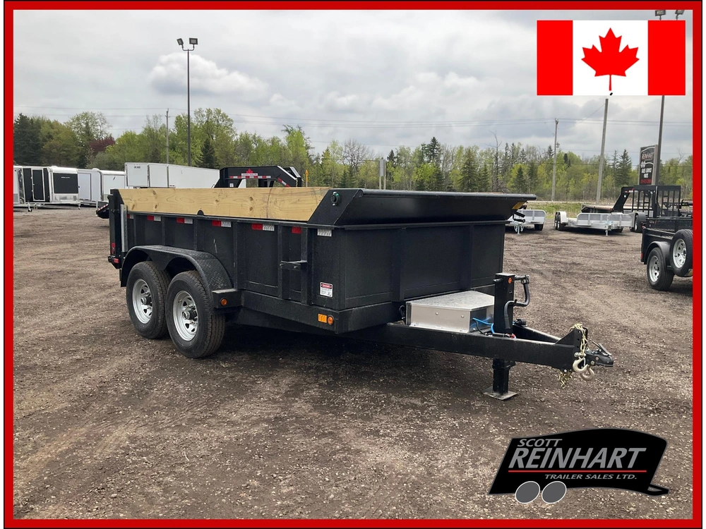 2026 Canada Trailers 83x12 7 Ton Dump Trailer alt