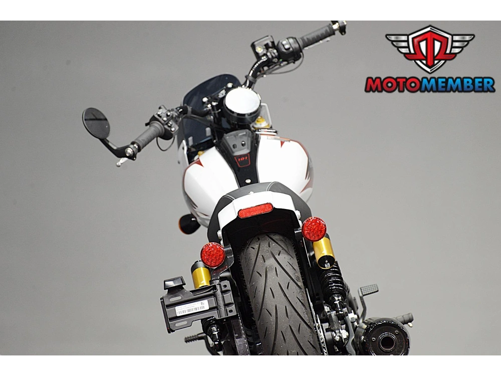 2025 Indian Motorcycle 101 Scout Ghost White Metallic With Graphics alt