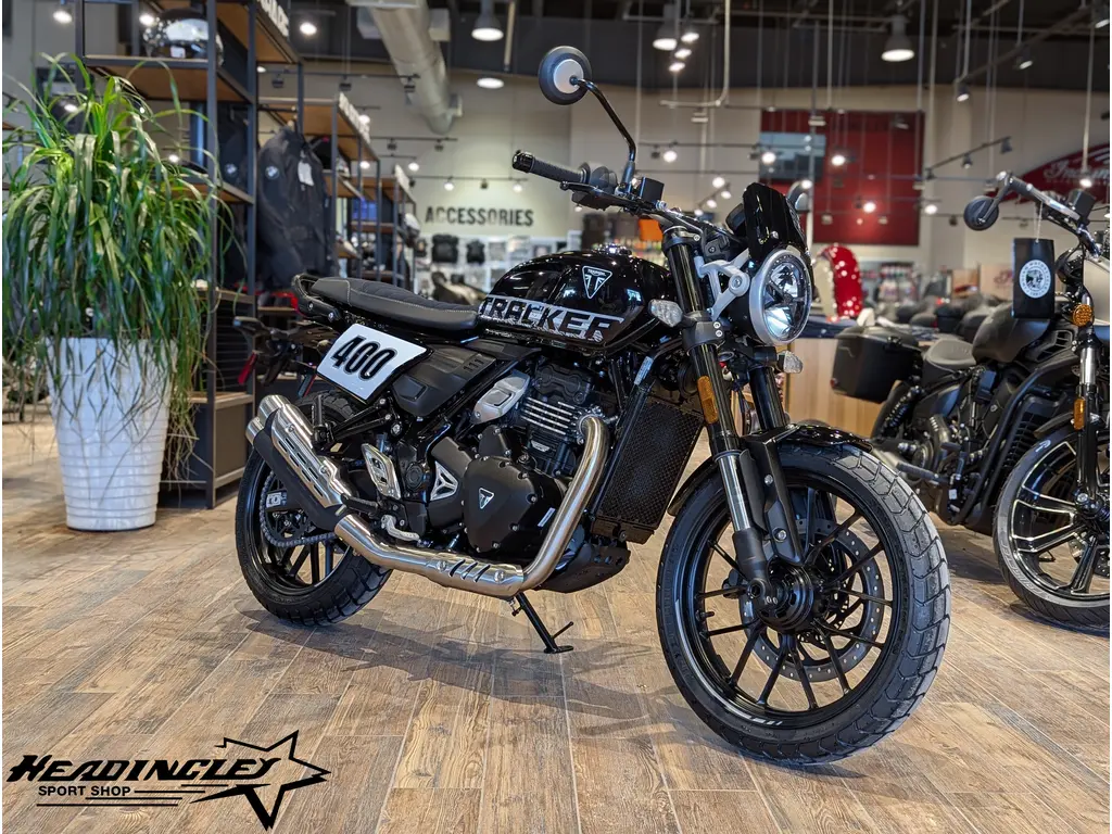 2027 Triumph Tracker 400 // Phantom Black 