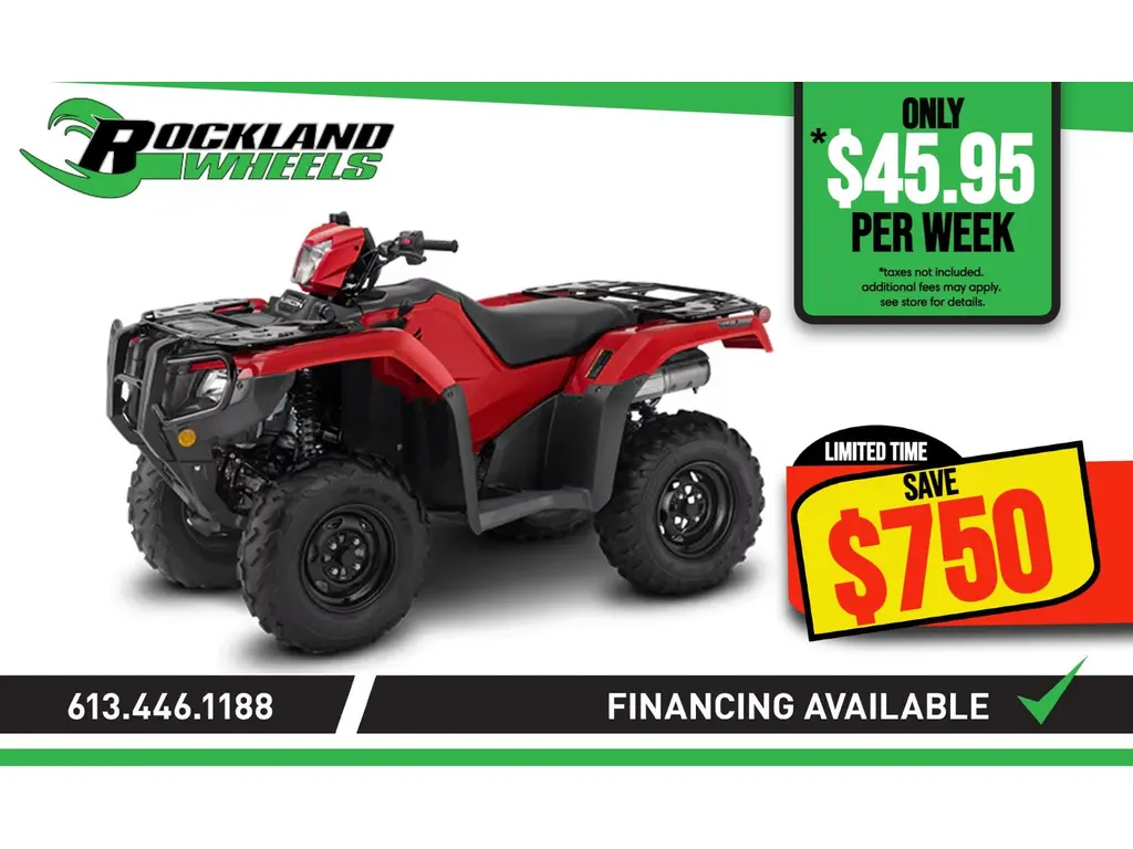 2026 Honda Rubicon 520 DCT IRS EPS