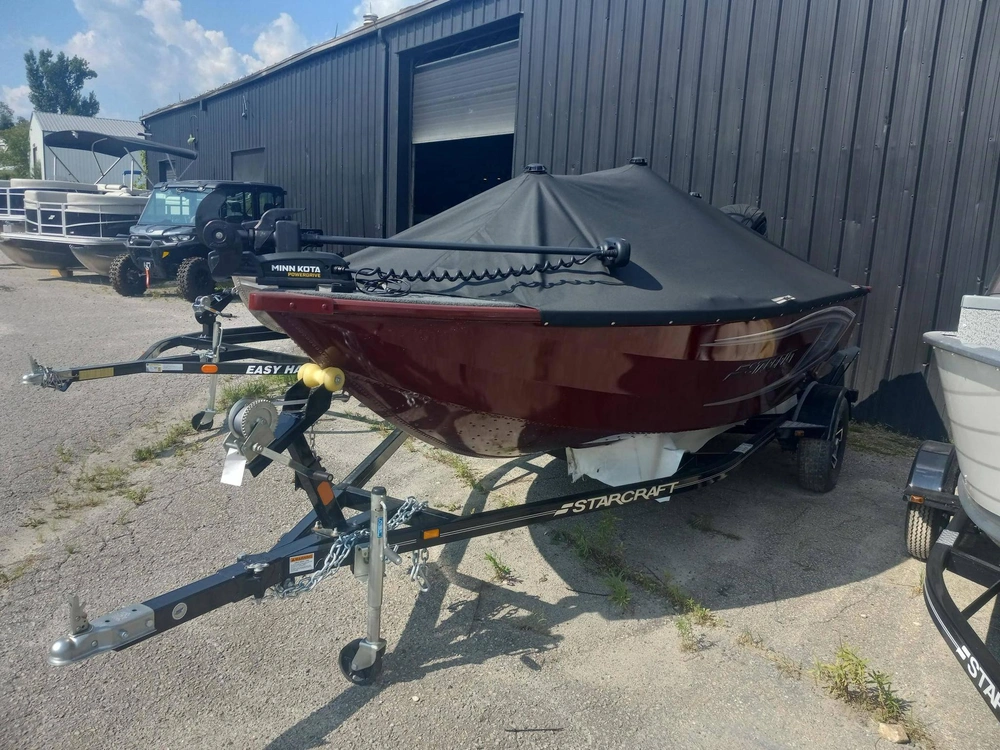 2023 Starcraft Storm 166 Side Console With Mercury 90 Elpt And Tailer alt