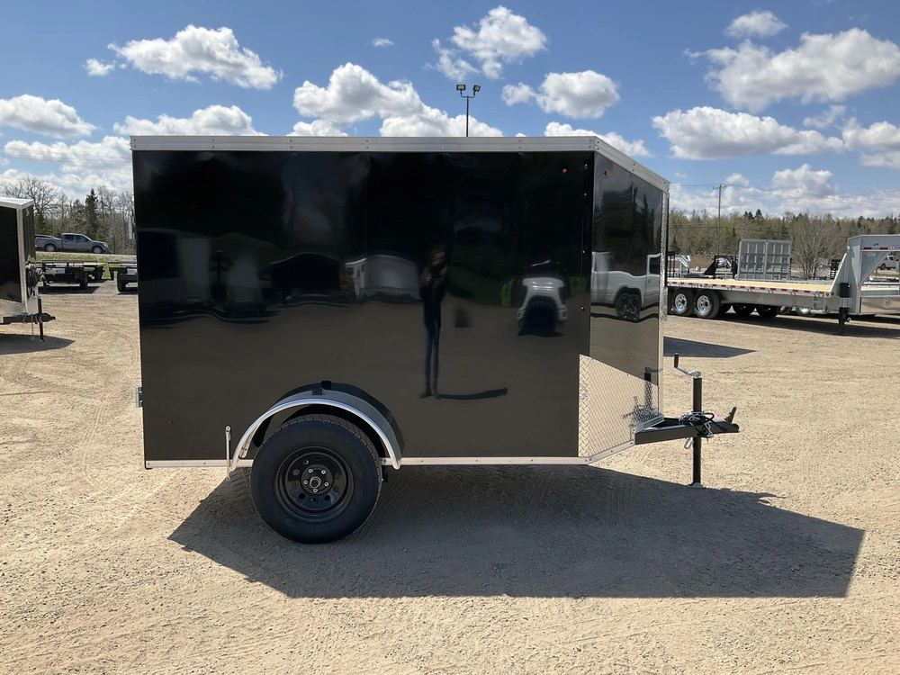 2026 Xcel Trailers 5x8 Plus V-nose Cargo Trailer alt