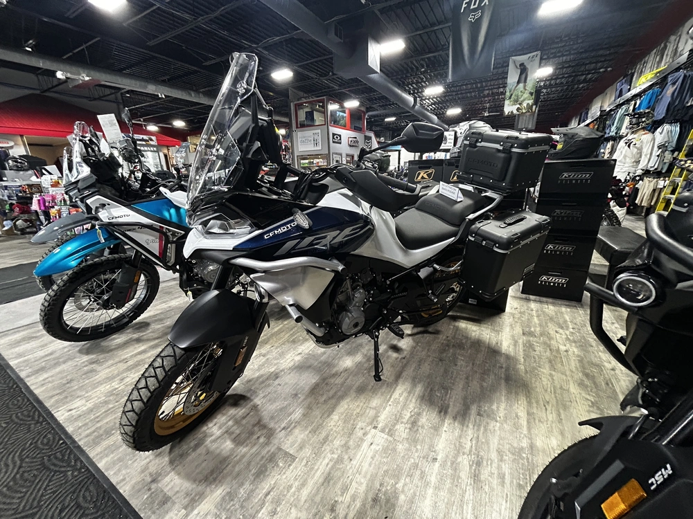 2026 Cfmoto Ibex 800 Explore Starry White alt