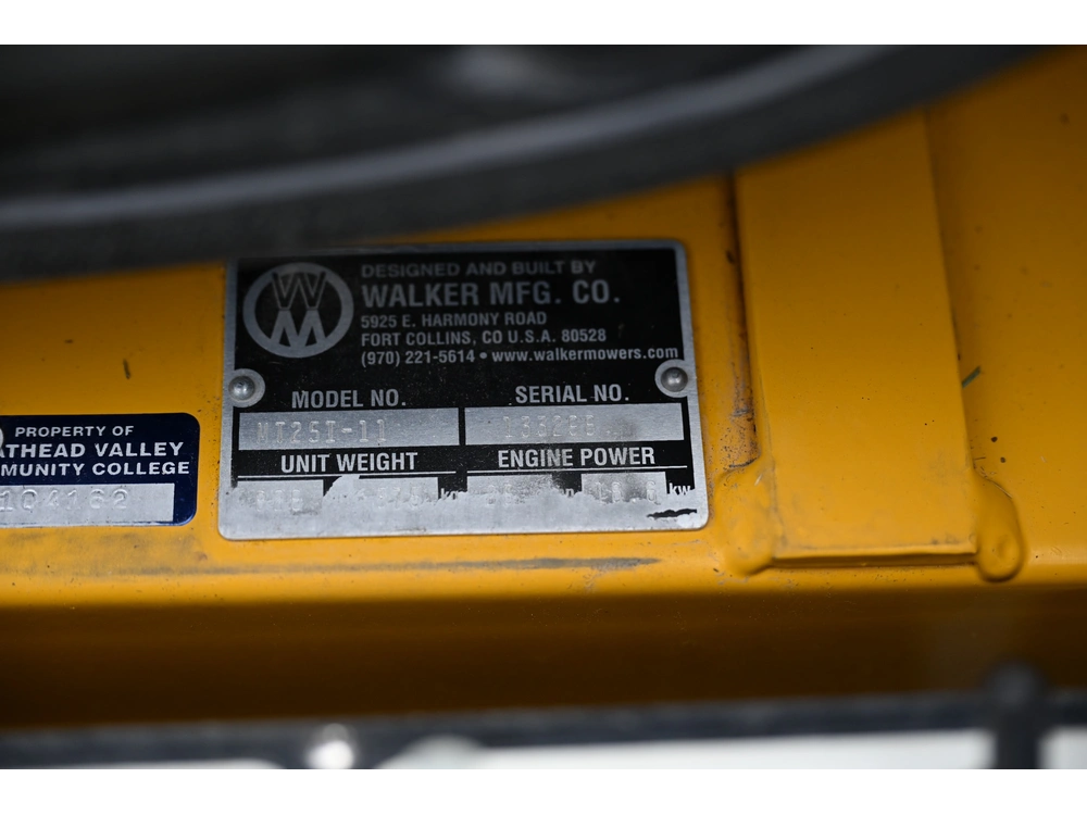 2015 Walker Model T 25i alt