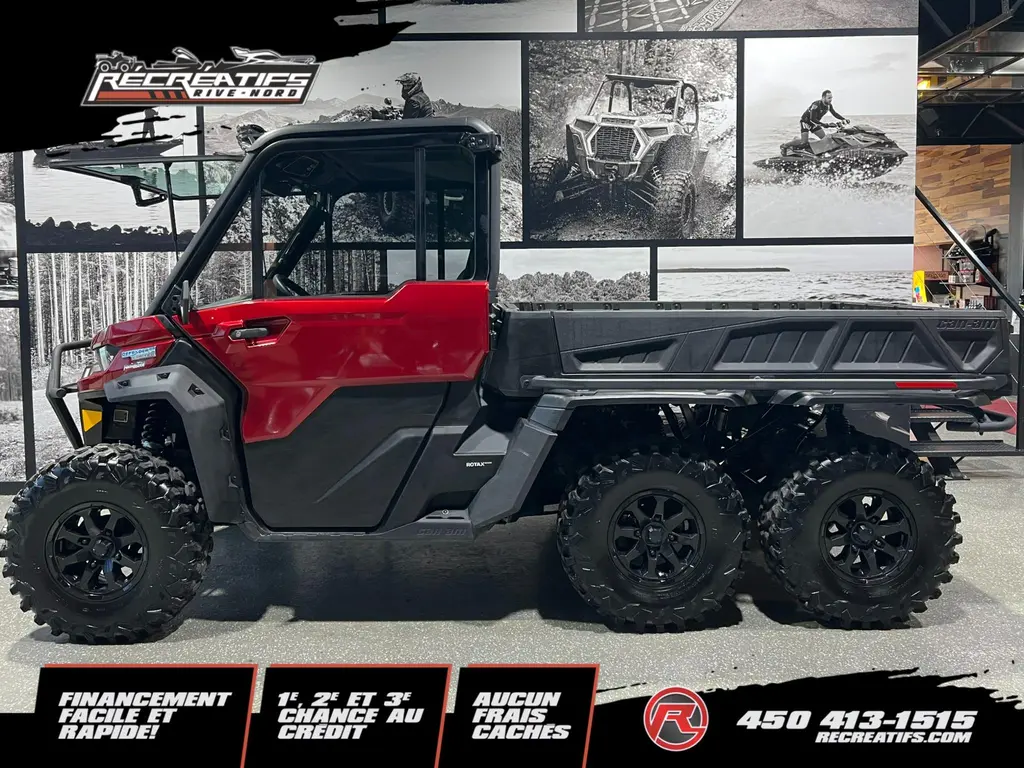 Can-Am DEFENDER HD10 PRO LIMITED CAB 6X6 2025 - **MODELE RARE ET UTILITAIRE!!**