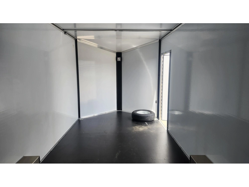 2026 Trailer-cargo Evo8.520ta3 + 12 Sport Zone -- White - Torflex + Spare alt