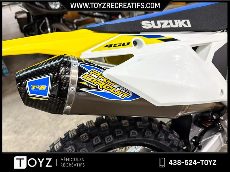2025 Suzuki RM-Z 450 LIGNE PRO CIRCUIT T6 3 HEURES thumbnail 4