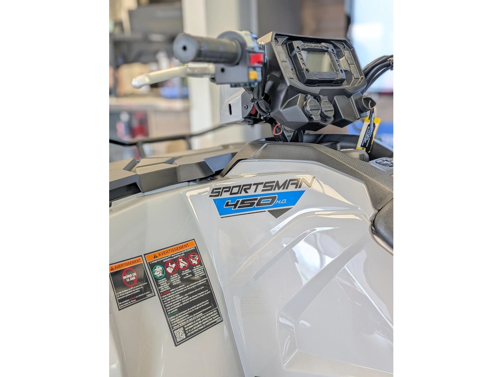 Polaris Sportsman 450 H.o. Ghost Gray | 🌍 Concurrents : Outlander 450 / Trx420 / Cforce 400 🌍 | 2026 alt