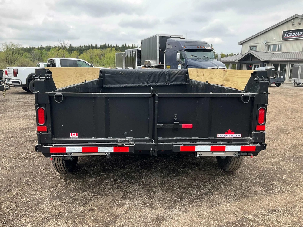 2026 Canada Trailers 83x12 7 Ton Dump Trailer alt