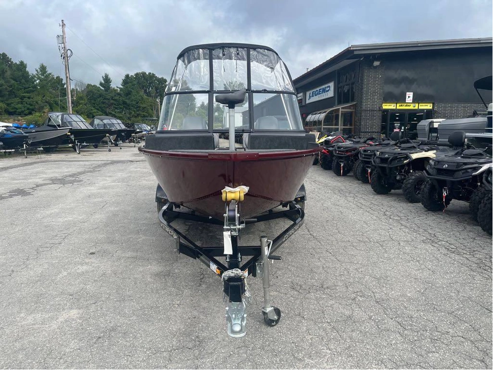 2025 Starcraft Storm 166 Dc With Merc 90 Elpt And Custom Trailer alt