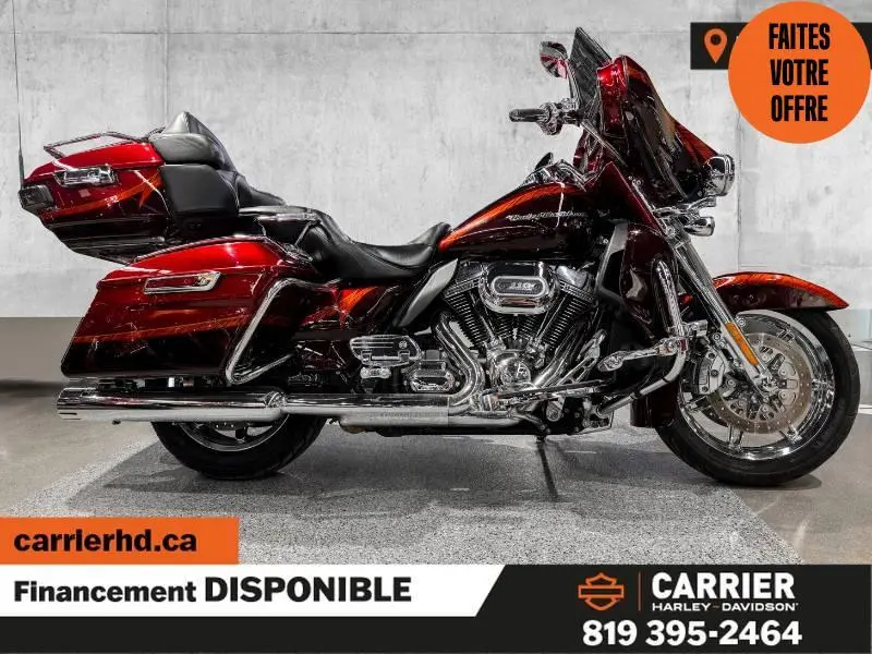 Harley-Davidson Moto Harley-Davidson CVO ELECTRA GLIDE ULTRA LIMITED 2014 2014