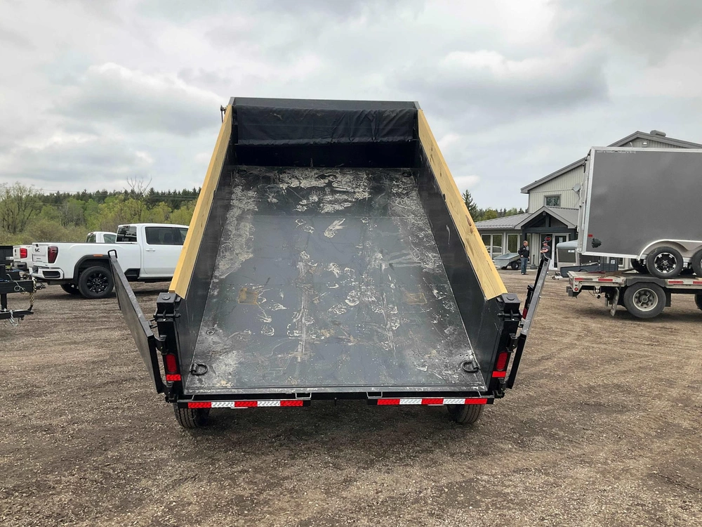 2026 Canada Trailers 83x12 7 Ton Dump Trailer alt