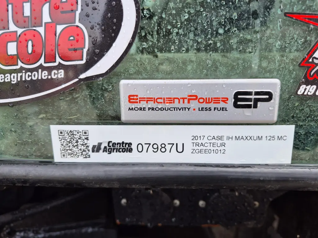 2017 Case IH Maxxum 125