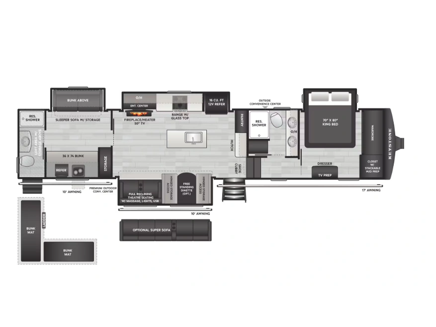 2026 Keystone Rv Sprinter 3900dbl alt