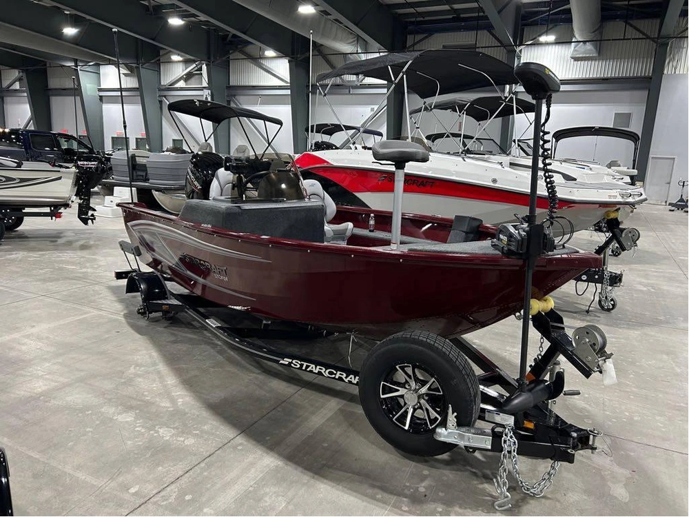 2023 Starcraft Storm 166 Side Console With Mercury 90 Elpt And Tailer alt
