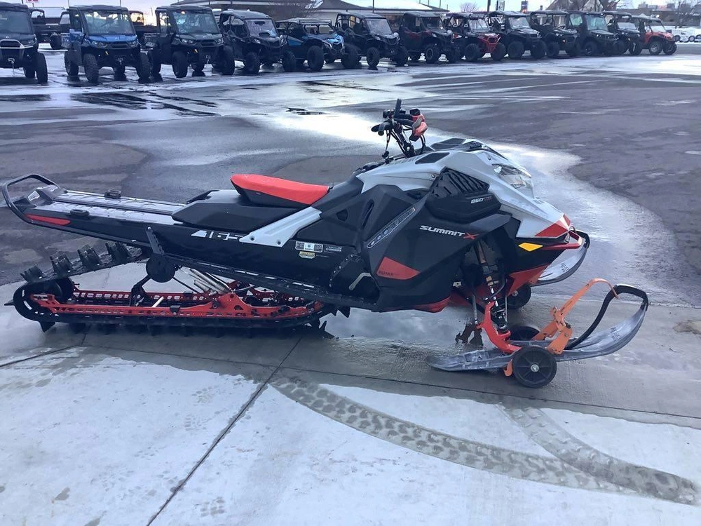 2021 Ski-doo Summit® X® W/expert Pkg 165 850 E-tec® Turbo Steel alt