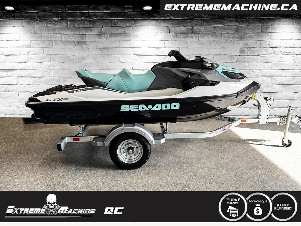 SEA-DOO GTX™ Pro 130 2024 - AVEC REMORQUE NEUVE & TOILE!!!!