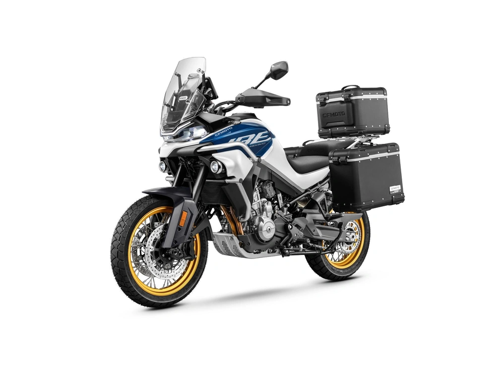 2026 Cfmoto Ibex 800 Explore Starry White alt
