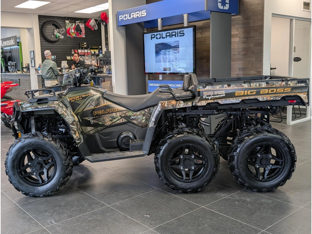 2026 Polaris Sportsman 6x6 570 Camouflage | En Stock Big Boss + Camo Dispo alt