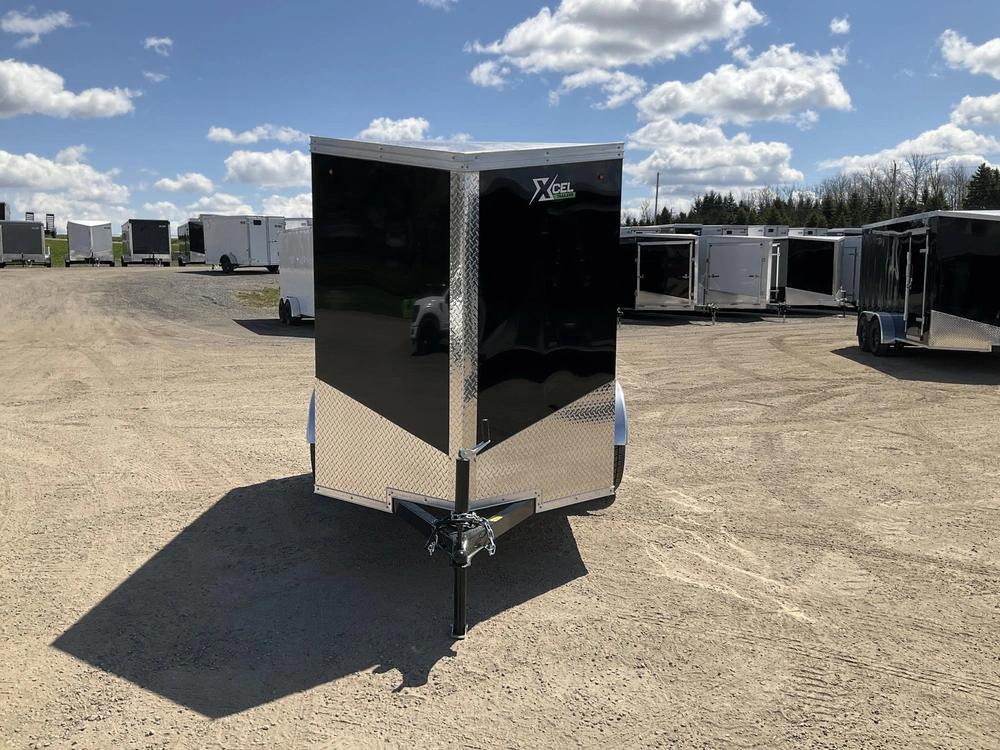 2026 Xcel Trailers 5x8 Plus V-nose Cargo Trailer alt