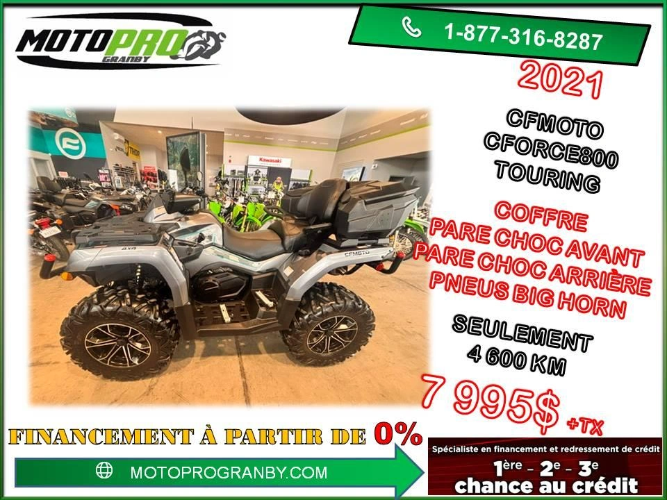 2021 Cfmoto Cforce 800 Touring Cforce800 Cforce 800 Touring Bien Équipé alt