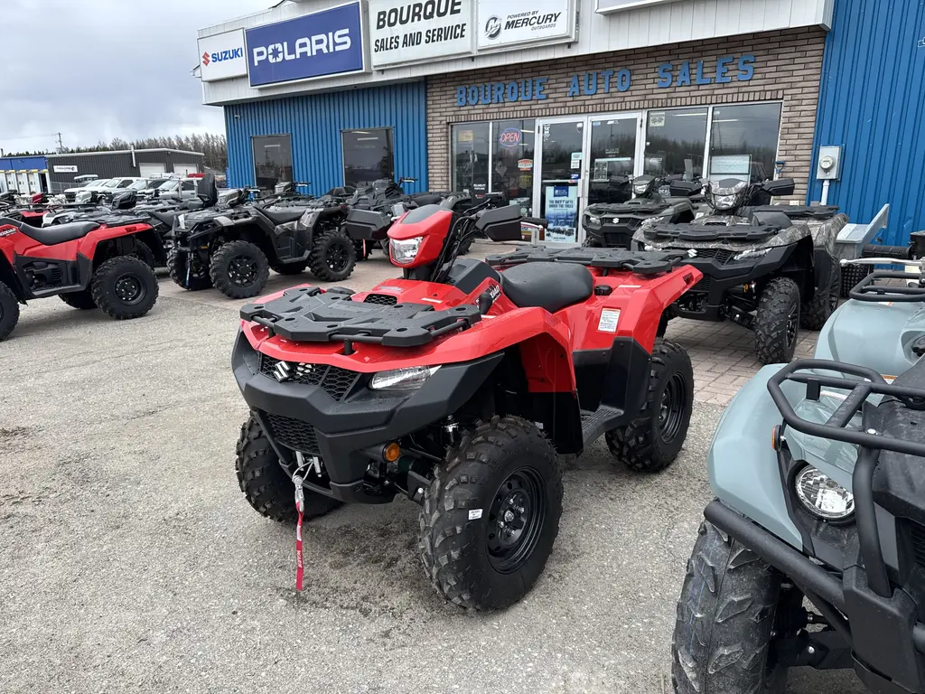 Suzuki KINGQUAD 500,PS,RED 2026