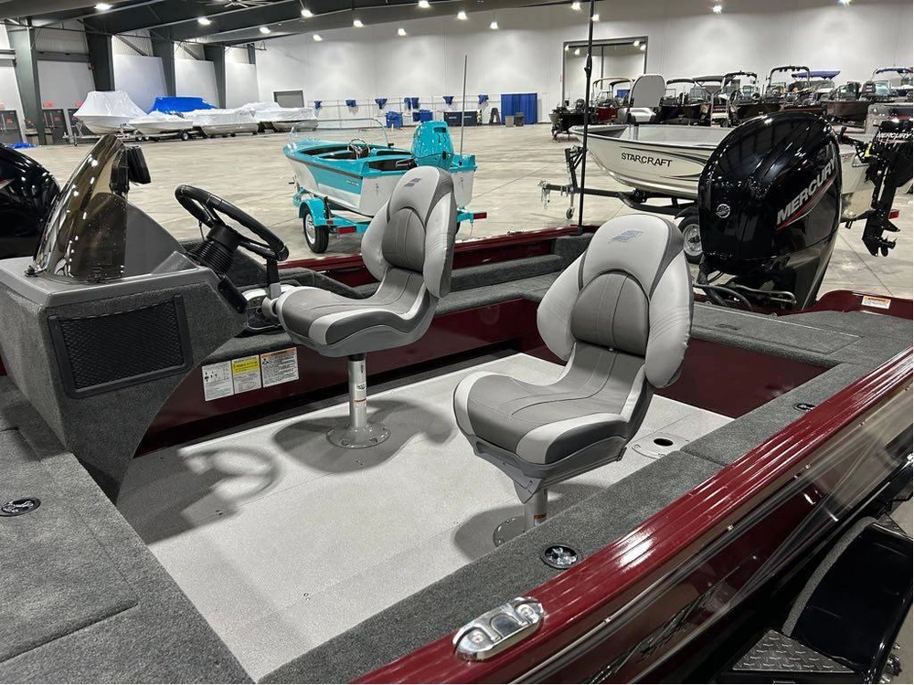 2023 Starcraft Storm 166 Side Console With Mercury 90 Elpt And Tailer alt