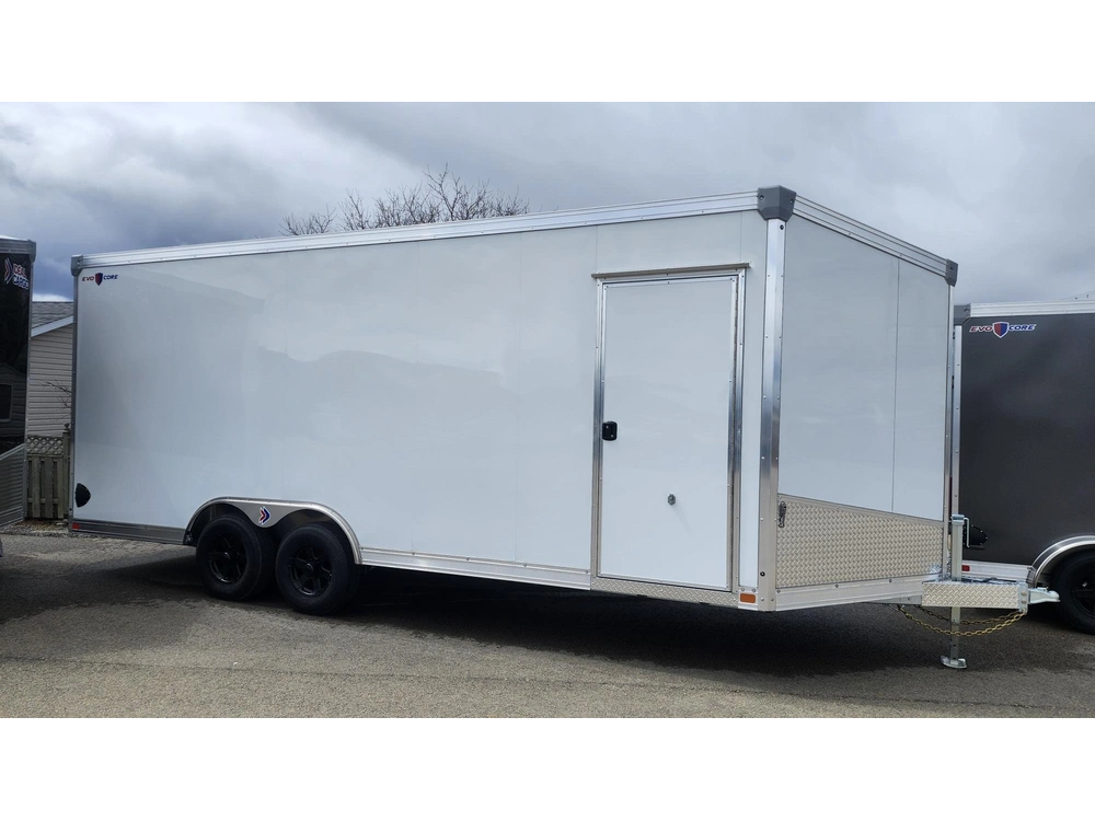 2026 Trailer-cargo Evo8.520ta3 + 12 Sport Zone -- White - Torflex + Spare alt