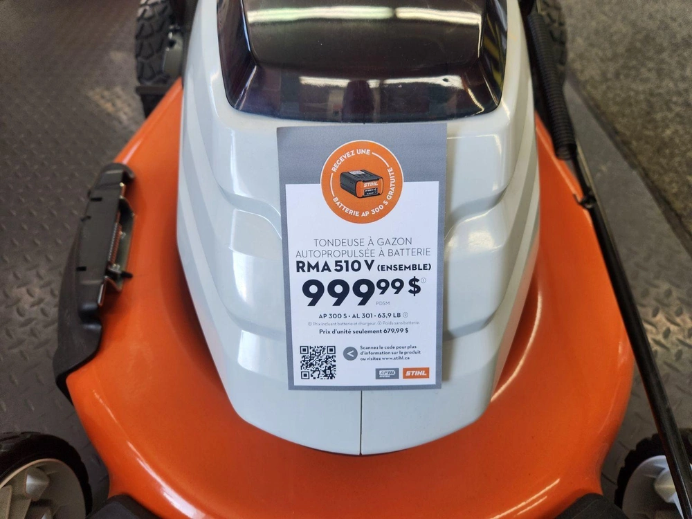Stihl Stihl Rma 510 V Avec Ap 300 Et Chargeur Al-301 2025 alt
