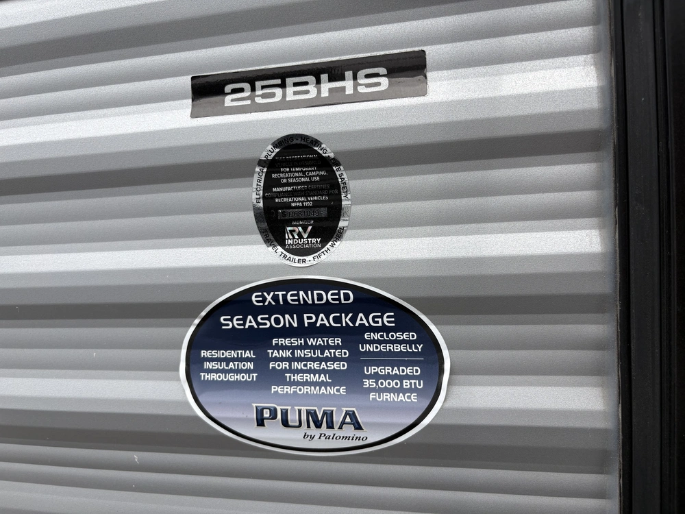 2026 Palomino Puma 25bhs alt