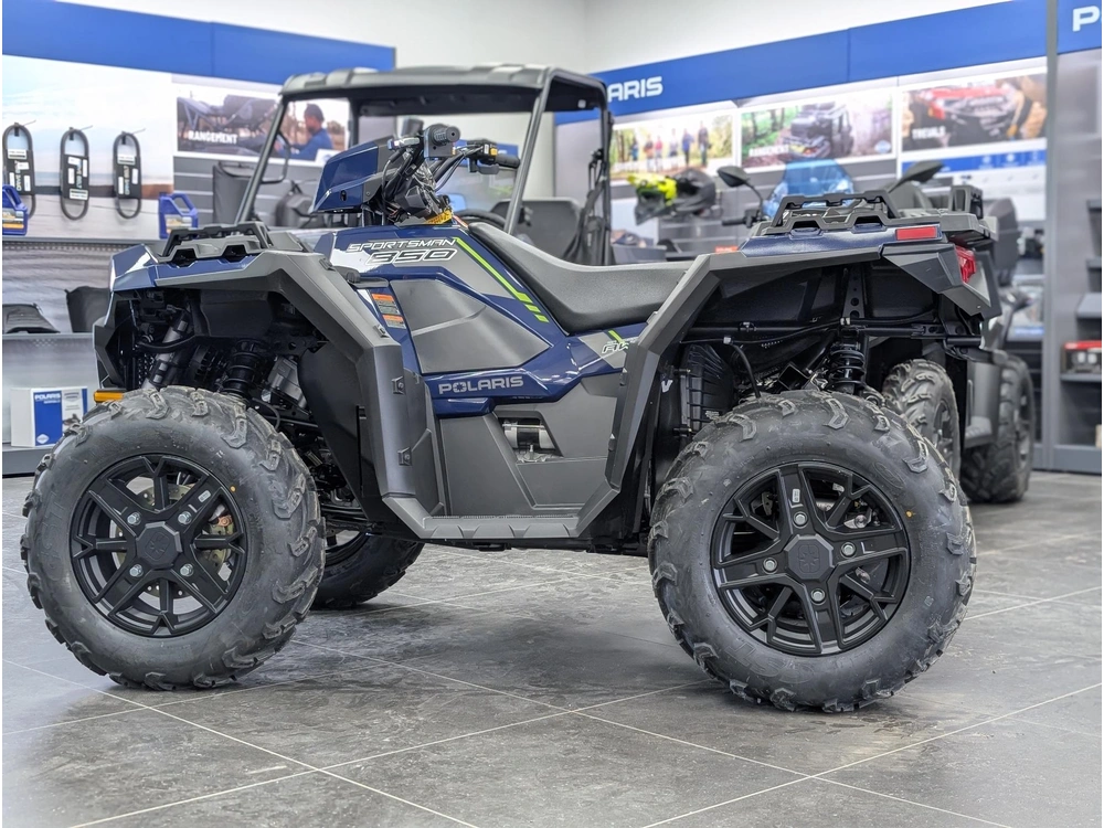 2026 Polaris Sportsman 850 Premium Springfield Blue | 🌍 Concurrents : Outlander 850 / Cforce 1000 🌍 | alt