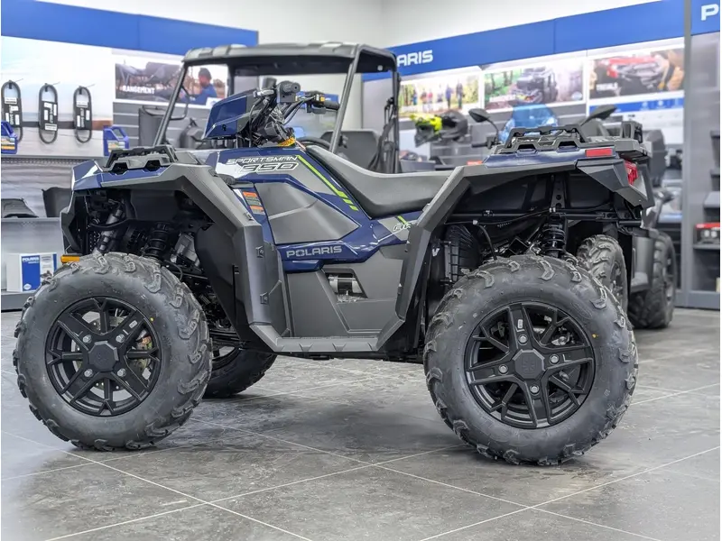 Polaris SPORTSMAN 850 PREMIUM SPRINGFIELD BLUE | 🌍 Concurrents : Outlander 850 / CForce 1000 🌍 | 2026